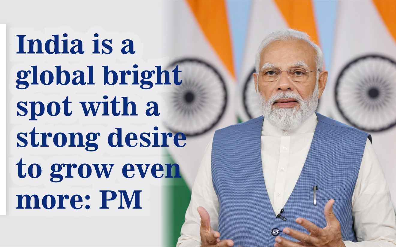 India is a global bright spot with a strong desire to grow even more