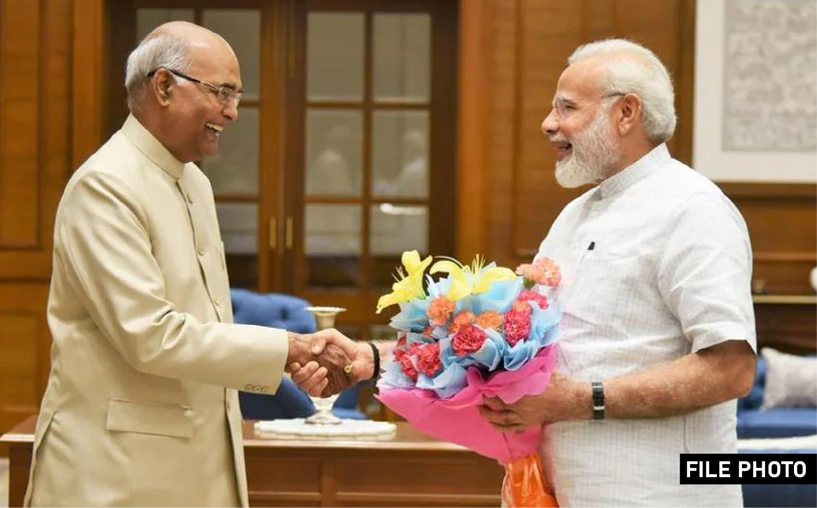 PM meets the former President of India