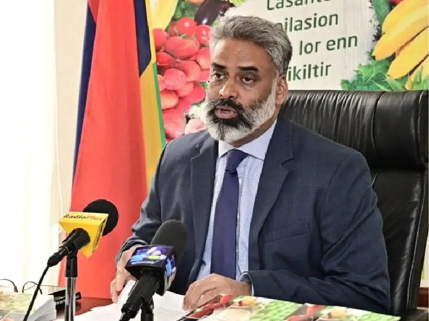 മനീഷ് ഗോബിൻ, മൊറീഷ്യസ് കാർഷിക-വ്യവസായ-ഭക്ഷ്യ സുരക്ഷ മന്ത്രി