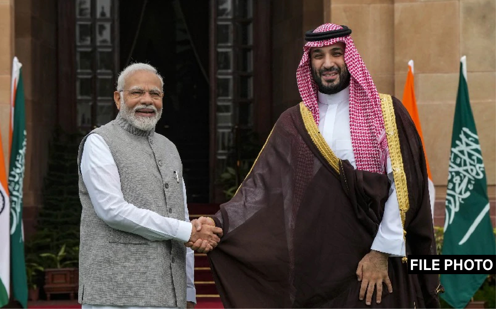 PM holds discussions with the Crown Prince and Prime Minister of Saudi Arabia