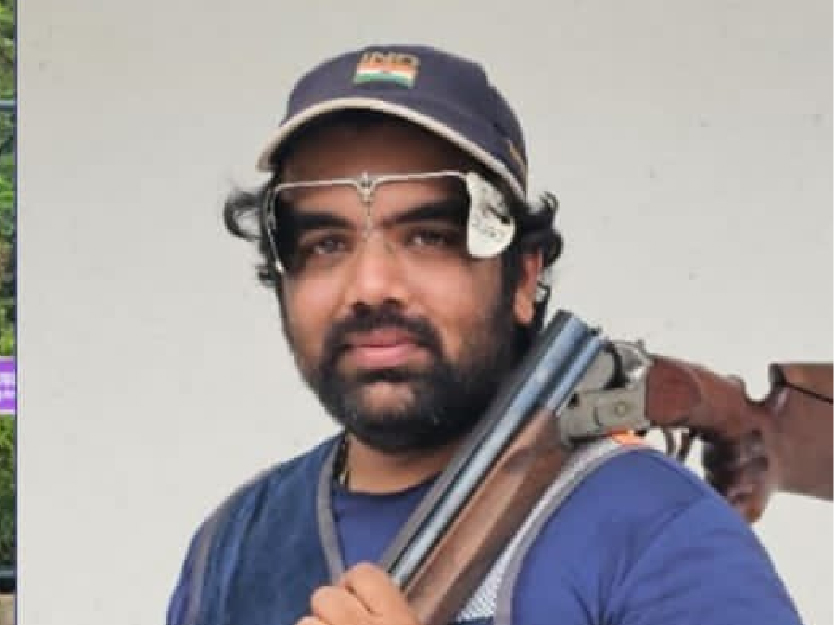 പൃഥ്വിരാജ് തോണ്ടൈമാൻ, ഇന്ത്യൻ ട്രാപ്പ് ടീം റൈഫിൾ ഷൂട്ടർ