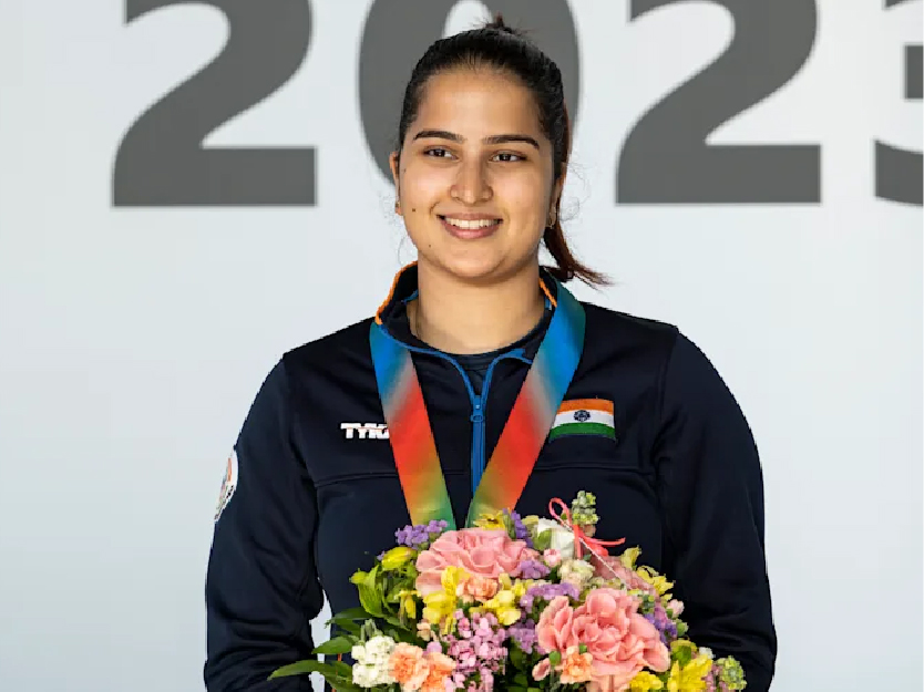 Rhythm Sangwan, Indian Rifle Shooter