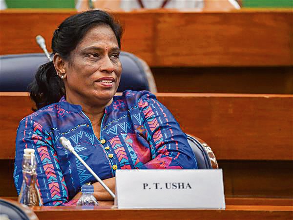 PT Usha, President, Indian Olympic Association
