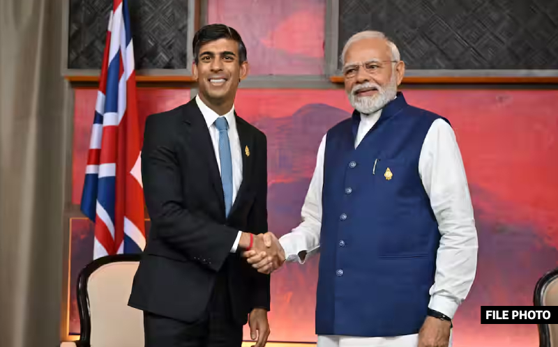 Former UK Prime Minister Rishi Sunak meets PM at Bloomberg New Economy Forum
