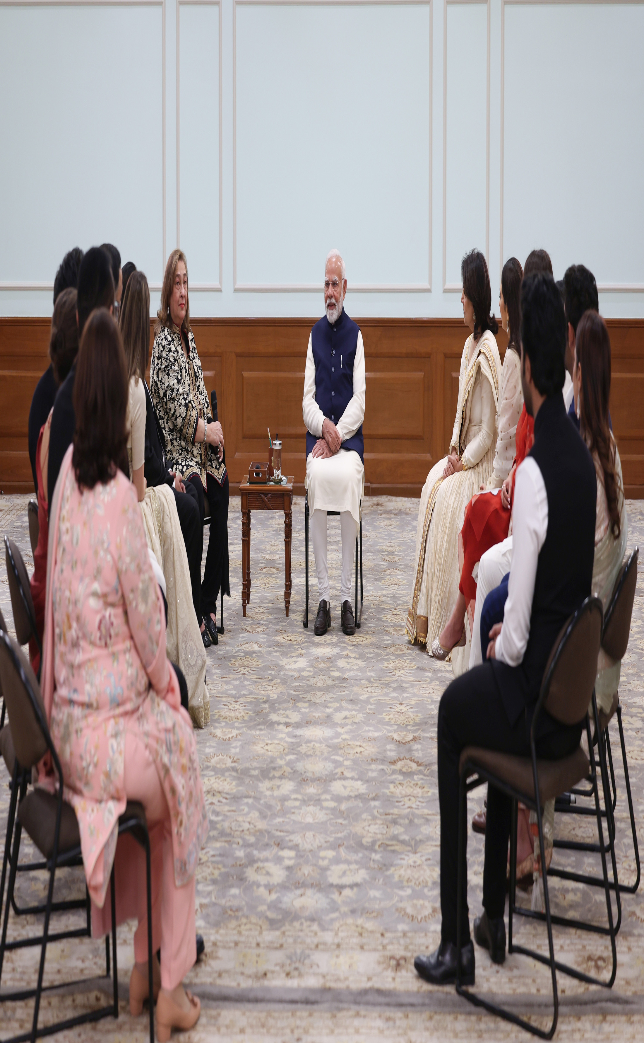 PM in conversation with Kapoor family on the upcoming occasion of centenary celebrations of legendary Raj Kapoor