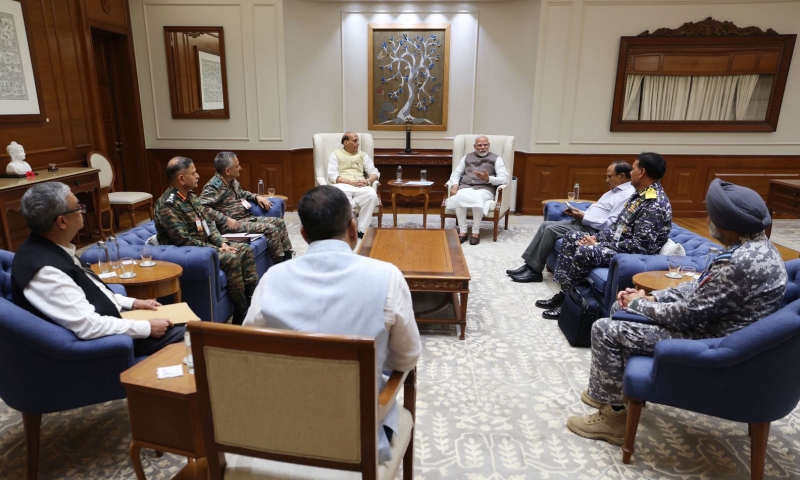 PM chairs a meeting attended by Defence Minister, National Security ...