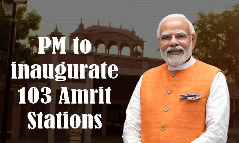 PM to inaugurate 103 Amrit Stations | Prime Minister of India