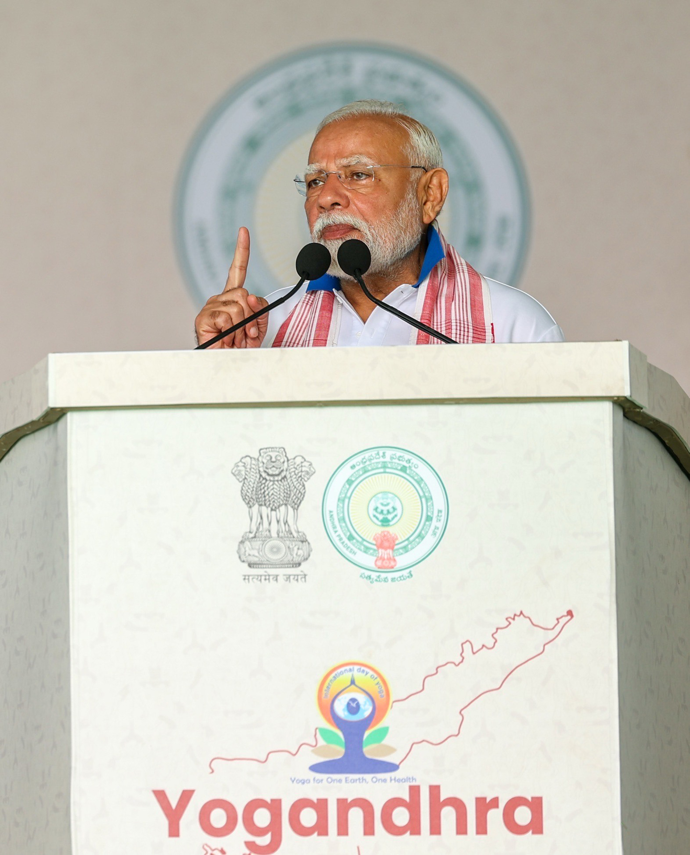 PM&rsquo;s speech at 11th International Day of Yoga celebrations in Visakhapatnam, Andhra Pradesh