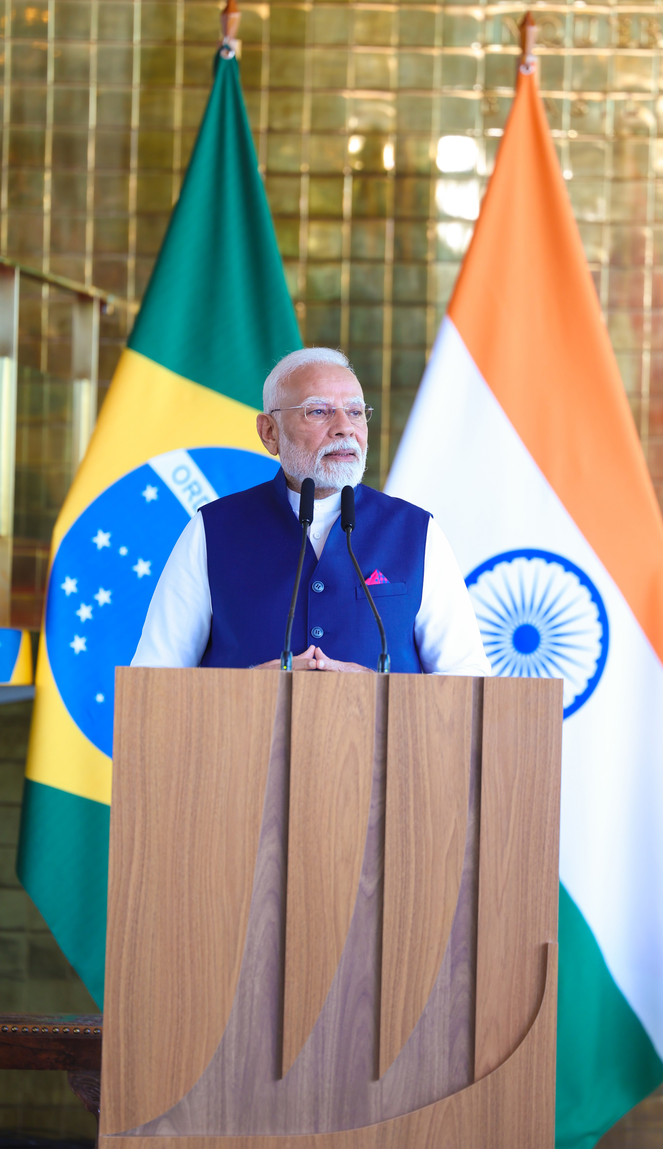 PM&rsquo;s remarks during Joint Press Statement with the President of Brazil