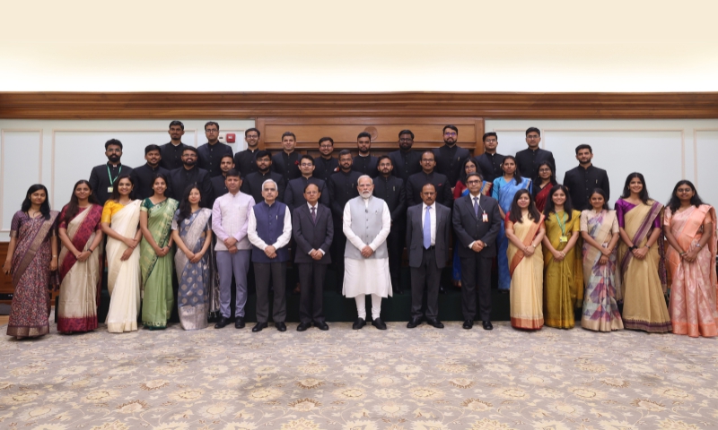 Trainees First Call IFS Officer Trainees of 2024 Batch call on PM | Prime Minister of India