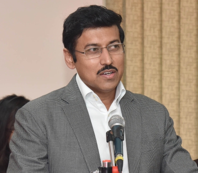 ಕರ್ನಲ್ ರಾಜ್ಯವರ್ಧನ್ ಸಿಂಗ್ ರಾಥೋಡ್, ಸಂಪುಟ ಸಚಿವ,ರಾಜಸ್ಥಾನ ಸರ್ಕಾರ