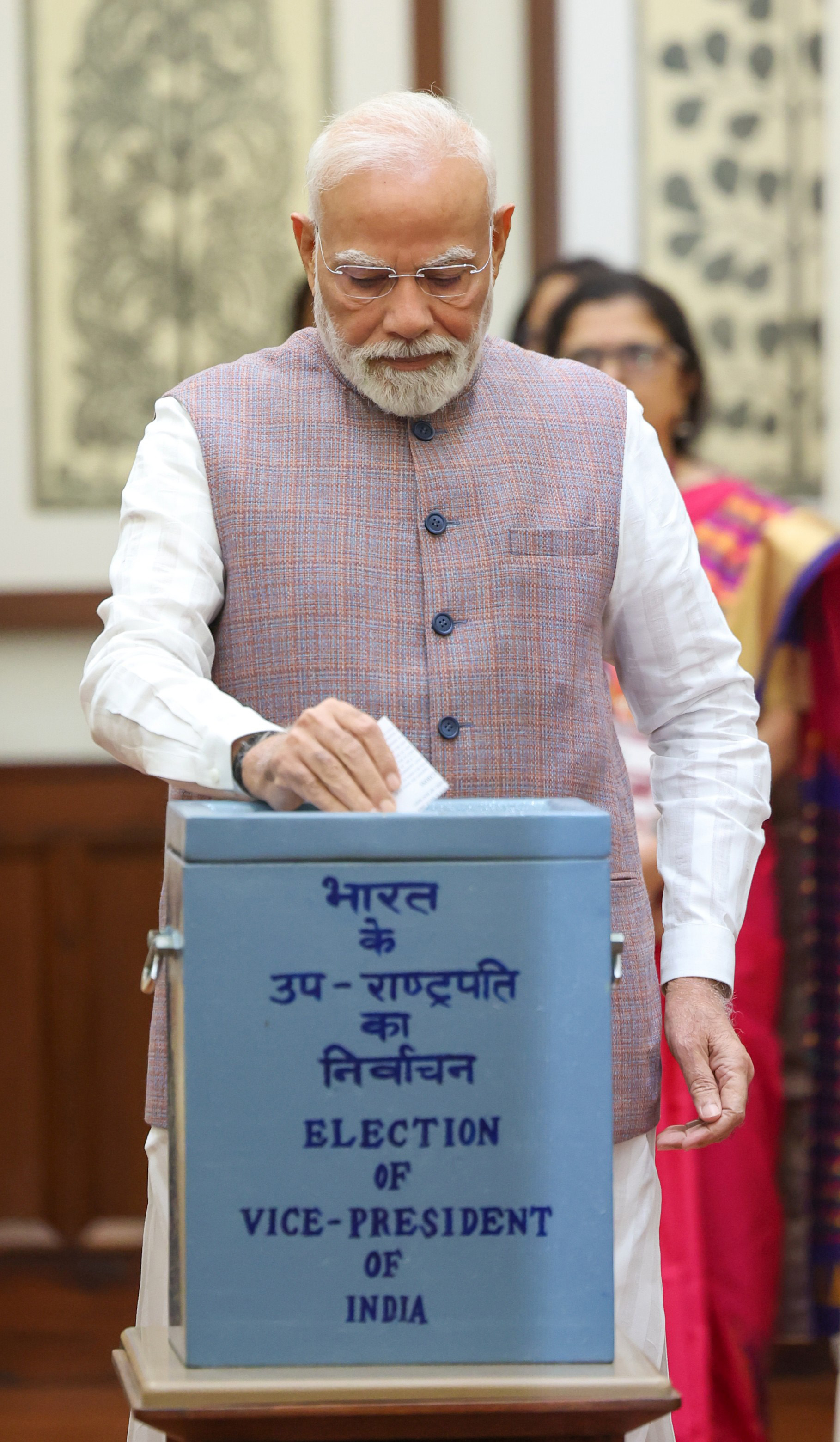 PM votes in the 2025 Vice President election | Prime Minister of India