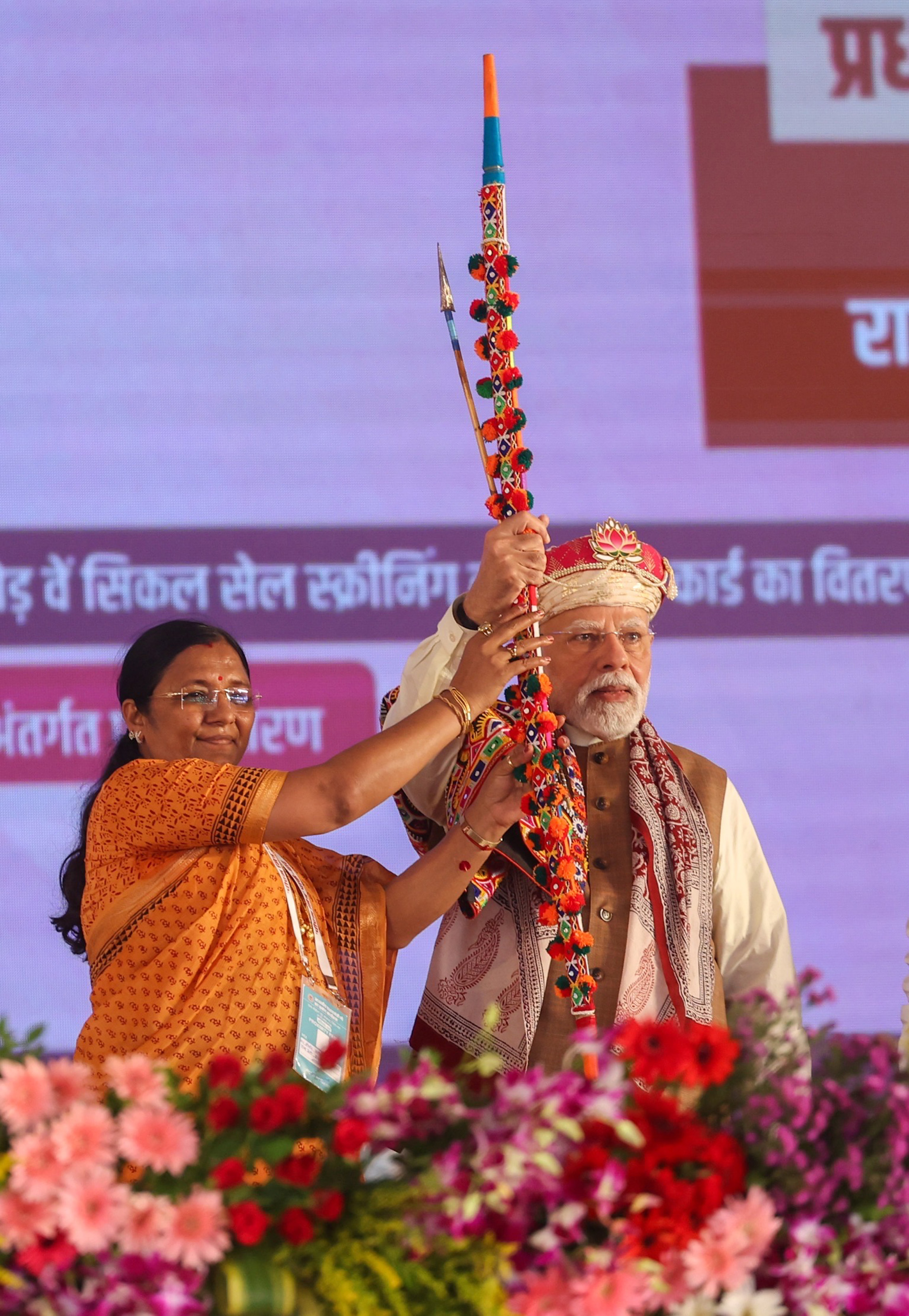 PM lays foundation stone, inaugurates development works in Dhar, Madhya Pradesh