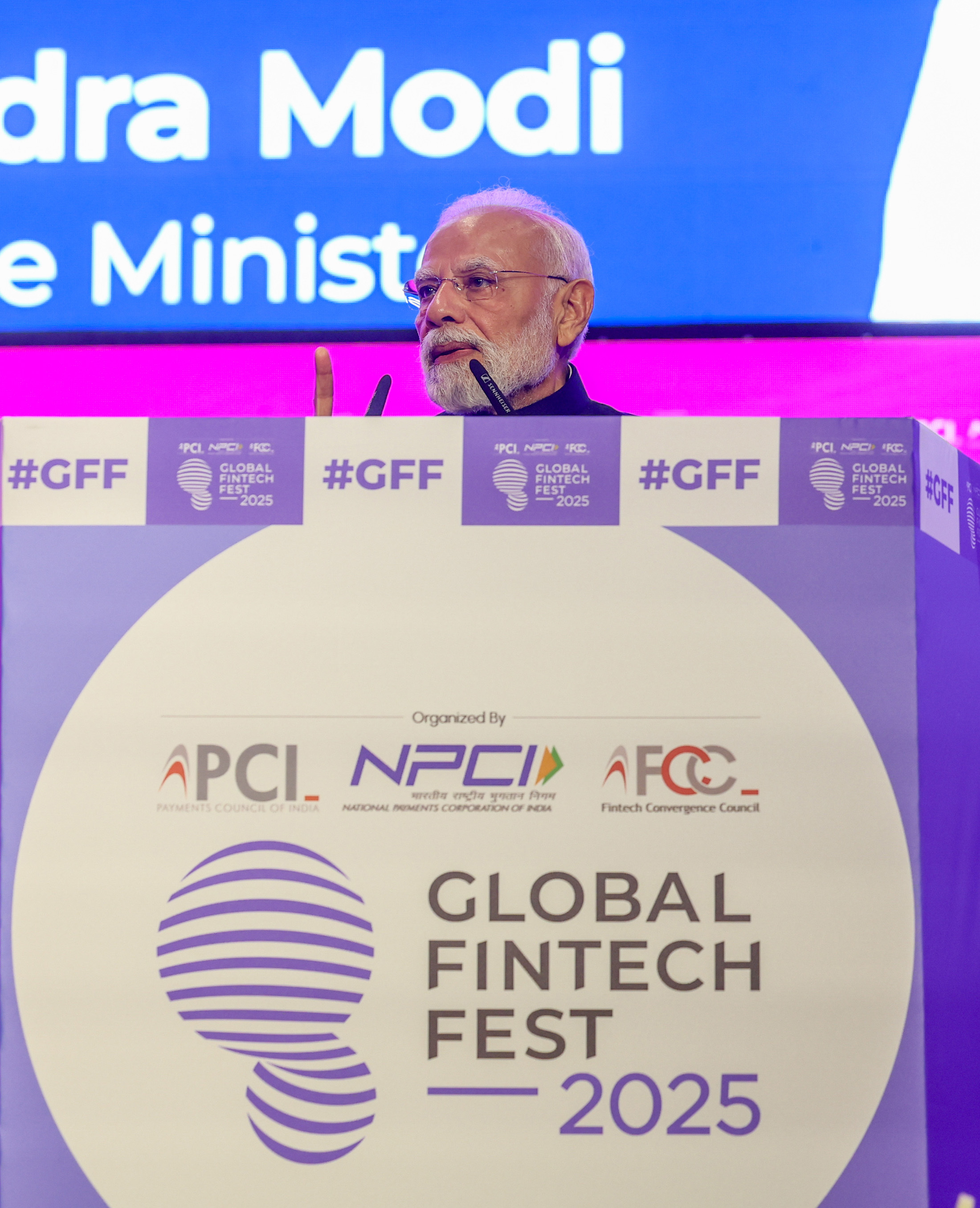 PM&rsquo;s address in the 6th edition of the Global Fintech Fest in Mumbai