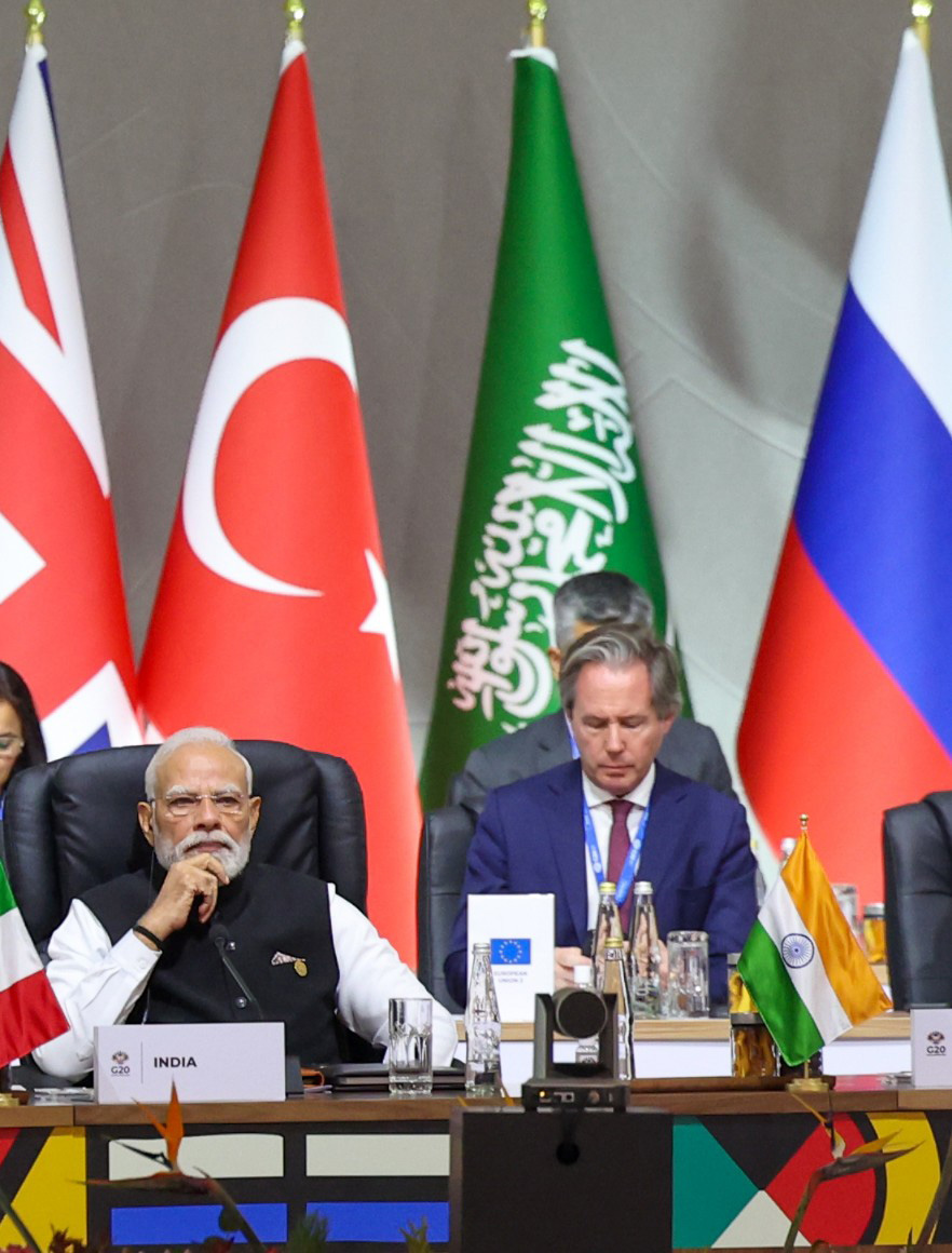 PM&#8217;s statement during the G20 Summit: Session 1