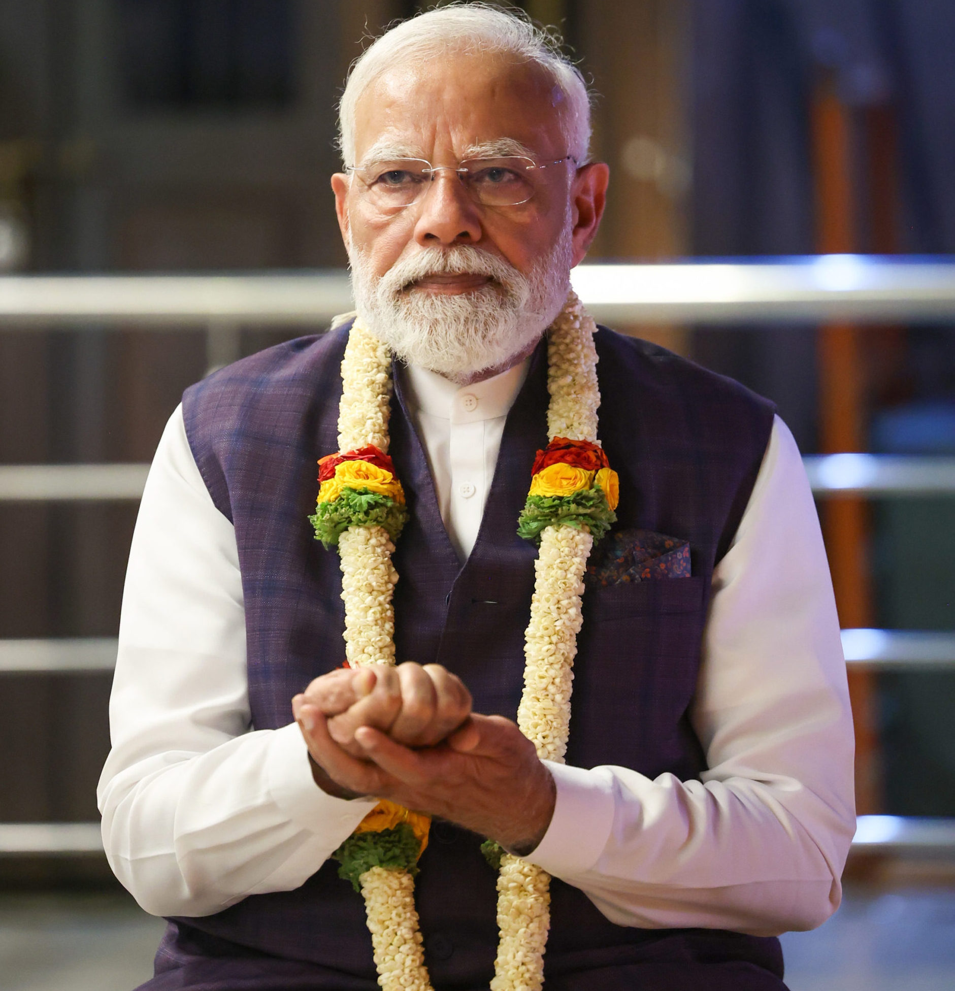 PM visits Sri Krishna Matha in Udupi, Karnataka on November 28, 2025.