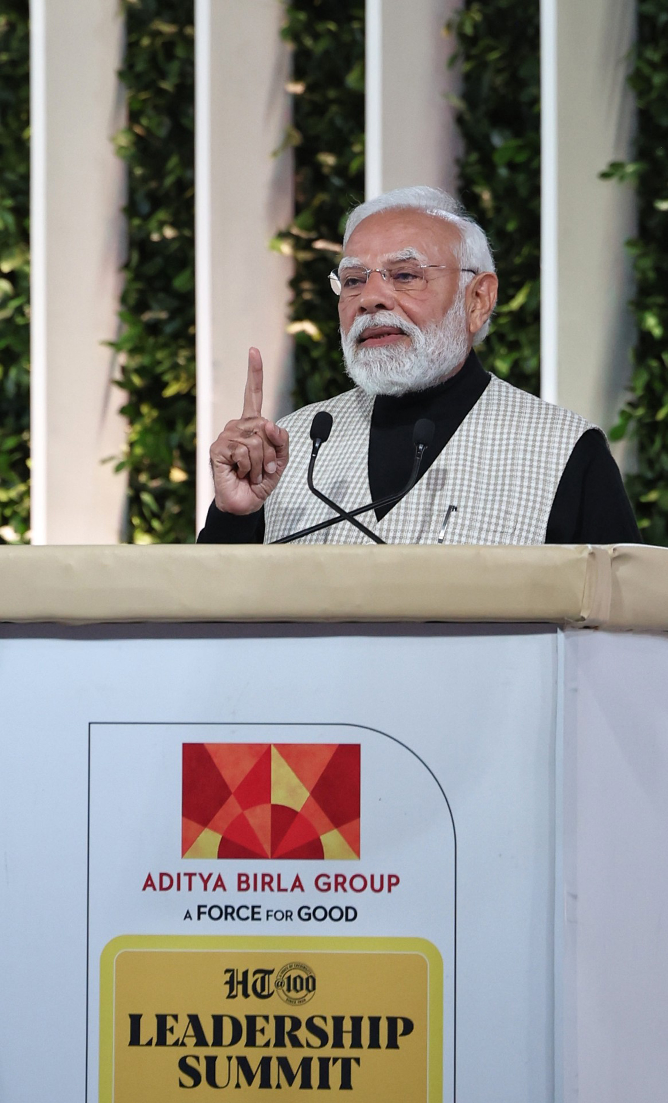 PM’s address at the Hindustan Times Leadership Summit