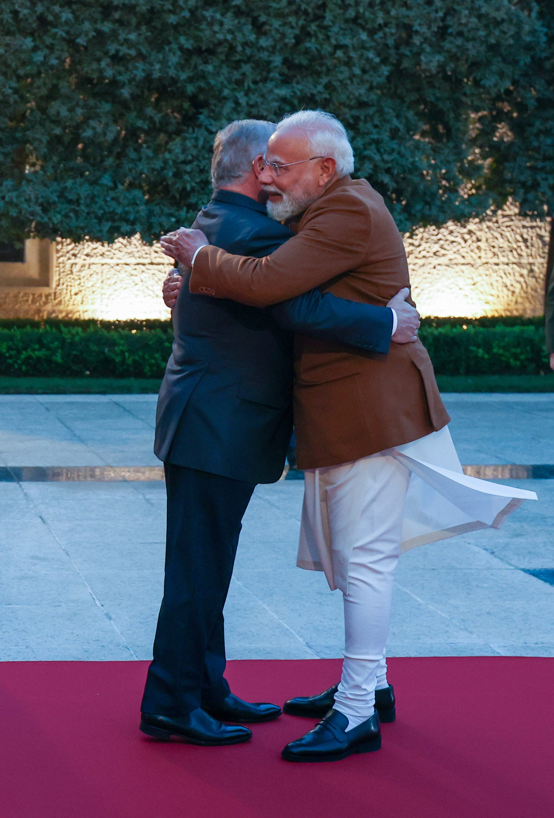 PM meets with His Majesty King Abdullah II of Jordan