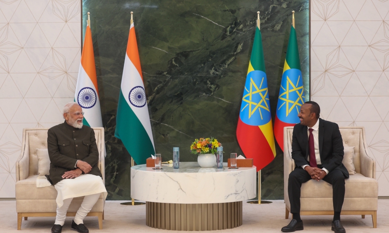 PM holds bilateral talks with the PM of Ethiopia
