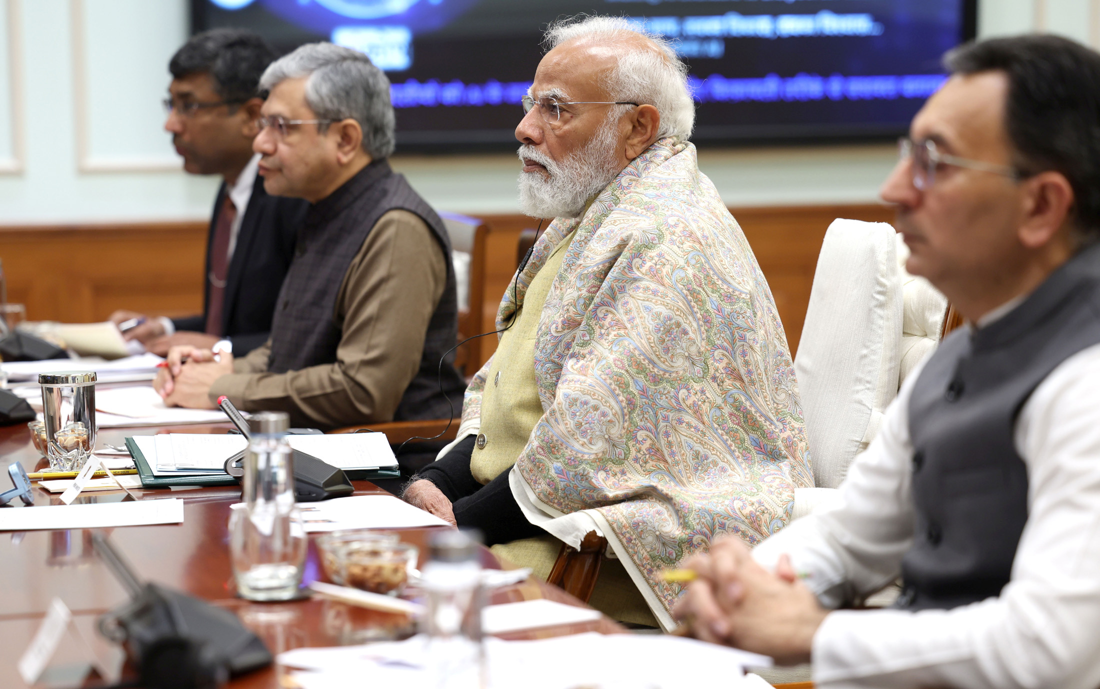 PM chaired the Roundtable with Indian AI Start-Ups at his residence (7, Lok Kalyan Marg), in New Delhi on January 08, 2026.