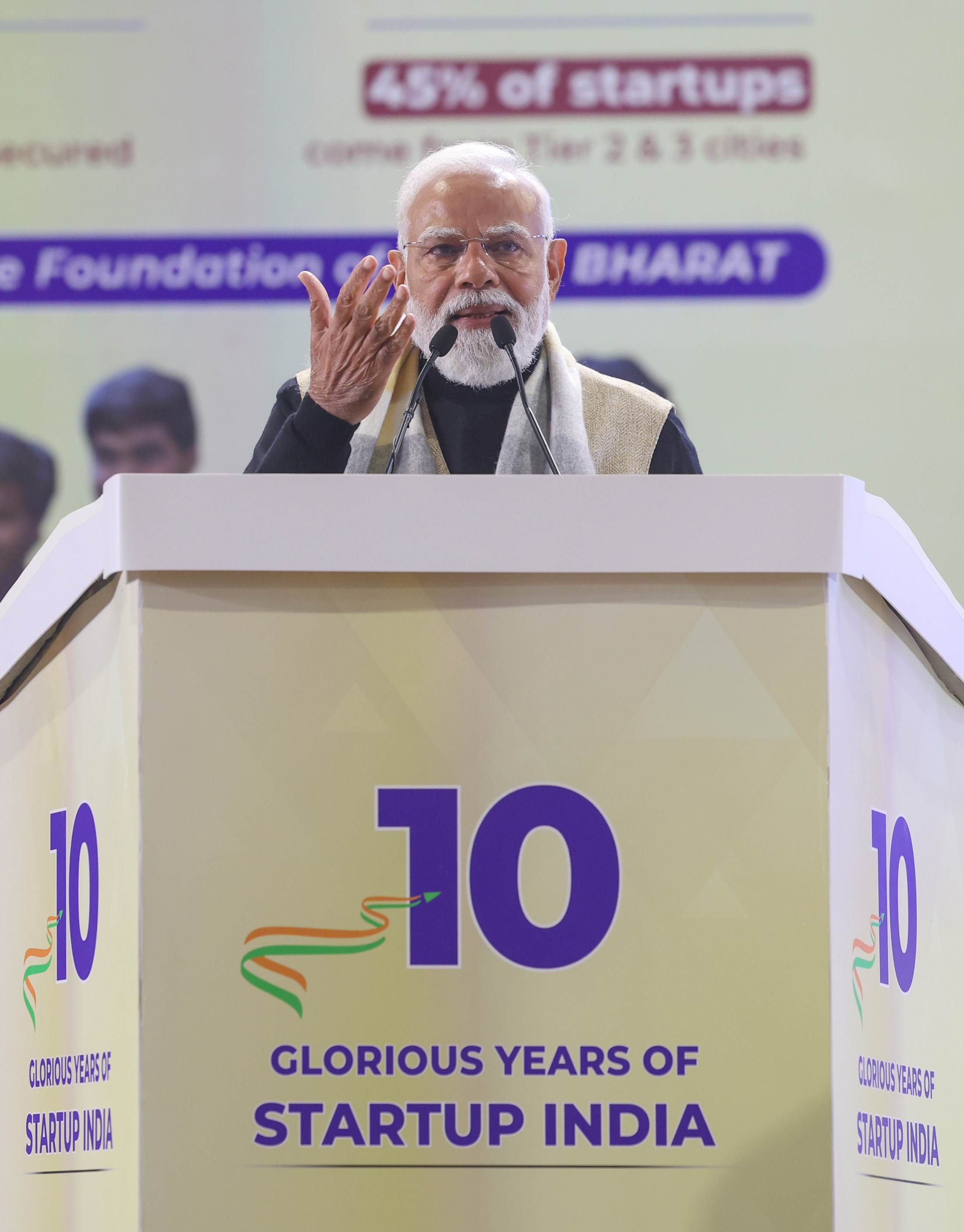 PM’s speech during the programme marking a decade of Startup India