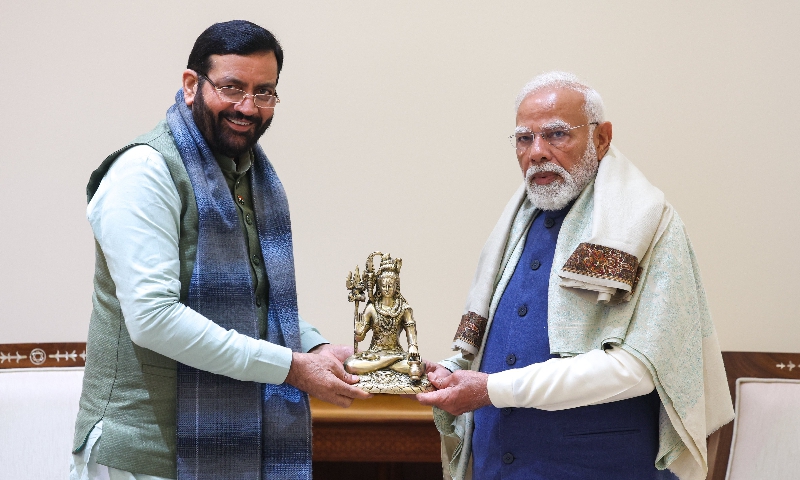 CM of Haryana meets PM