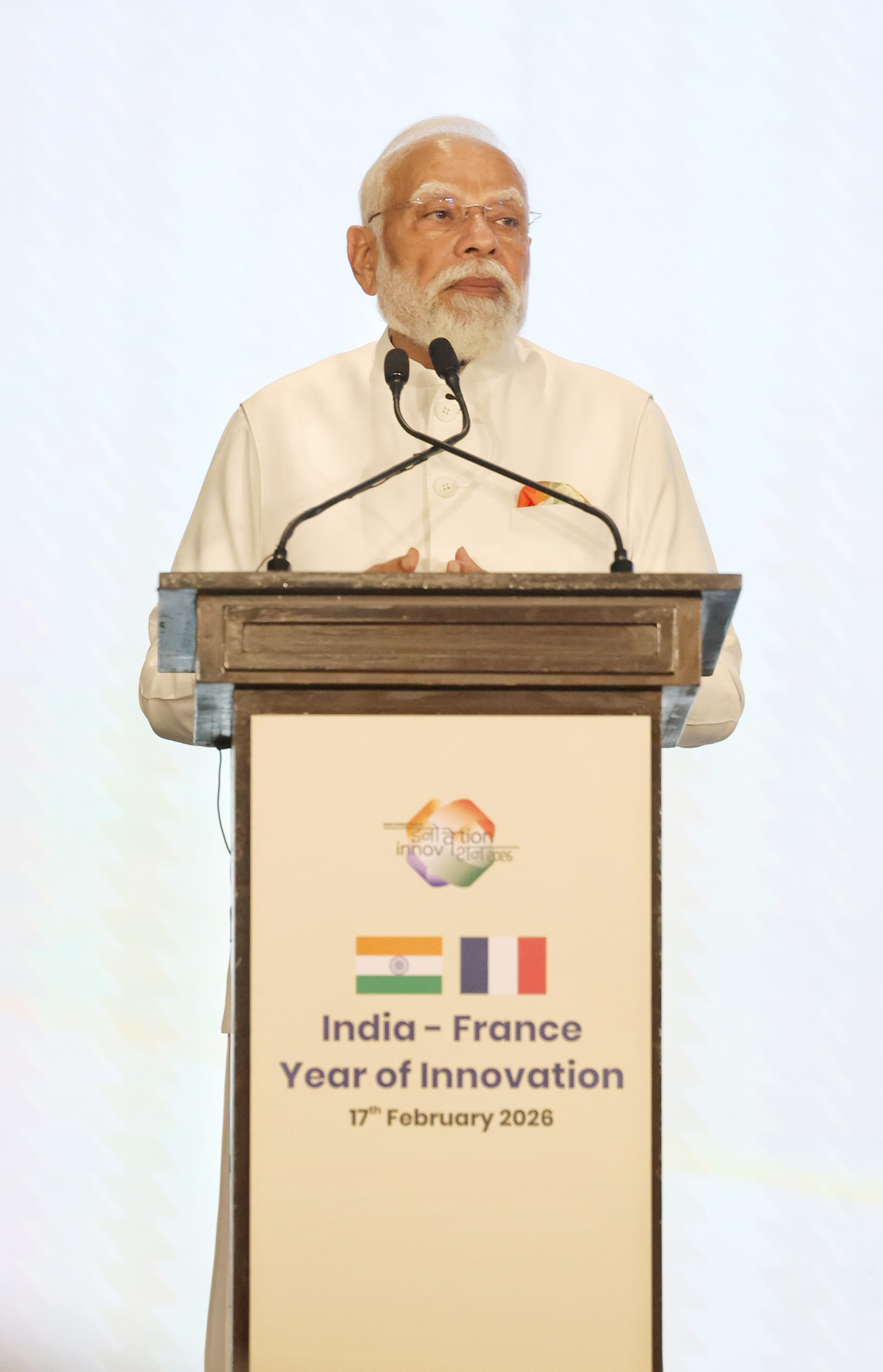 PM&rsquo;s speech during inauguration of India-France Innovation Forum in Mumbai