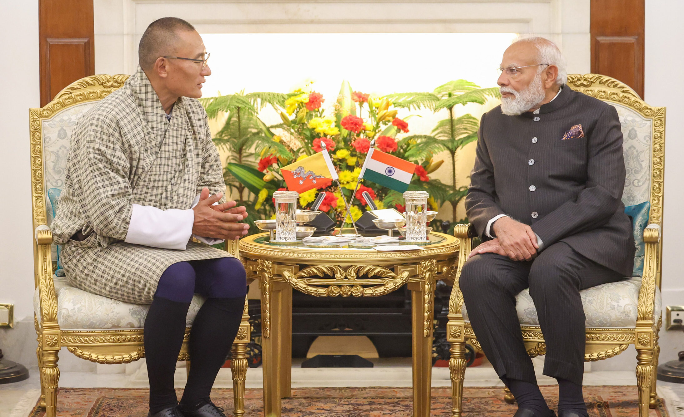PM’s meeting with the Prime Minister of Bhutan