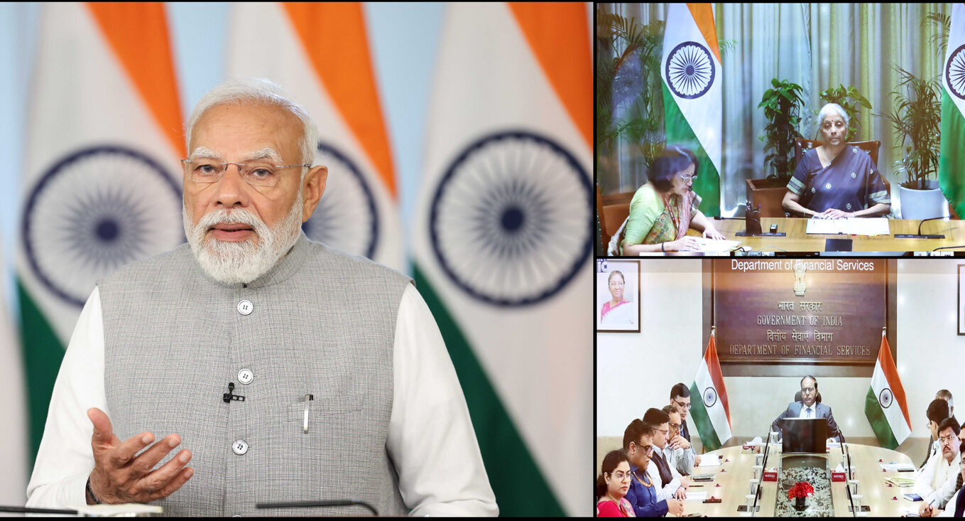 PM addressing the Post Budget Webinar on Technology, Reforms and Finance for Viksit Bharat via video conferencing on February 27, 2026.