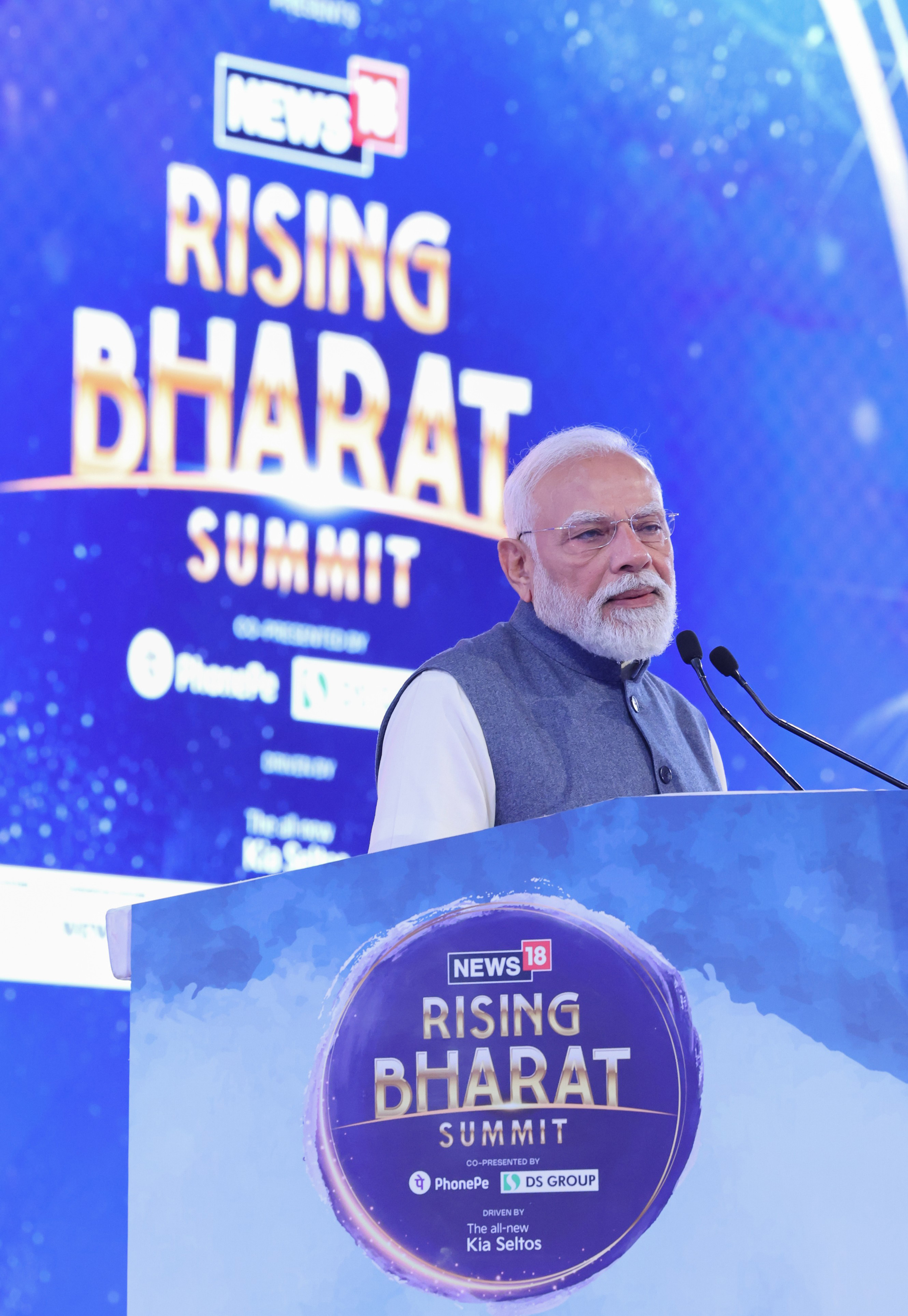 PM&rsquo;s address at the News18 Rising Bharat Summit