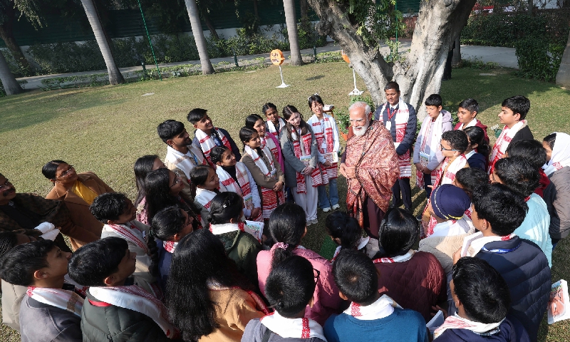 PM’s interaction with Students at “Pariskha Pe Charcha 2026” program