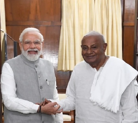 Shri H.D. Deve Gowda, former Prime Minister