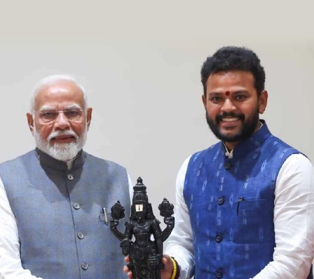 ଶ୍ରୀ କିଞ୍ଜାରାପୁ ରାମମୋହନ ନାଇଡୁ, କେନ୍ଦ୍ର ବେସାମରିକ ବିମାନ ଚଳାଚଳ ମନ୍ତ୍ରୀ
