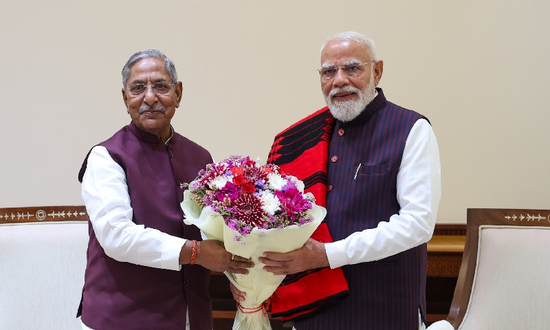 नगालैंड के राज्यपाल ने प्रधानमंत्री से मुलाकात की