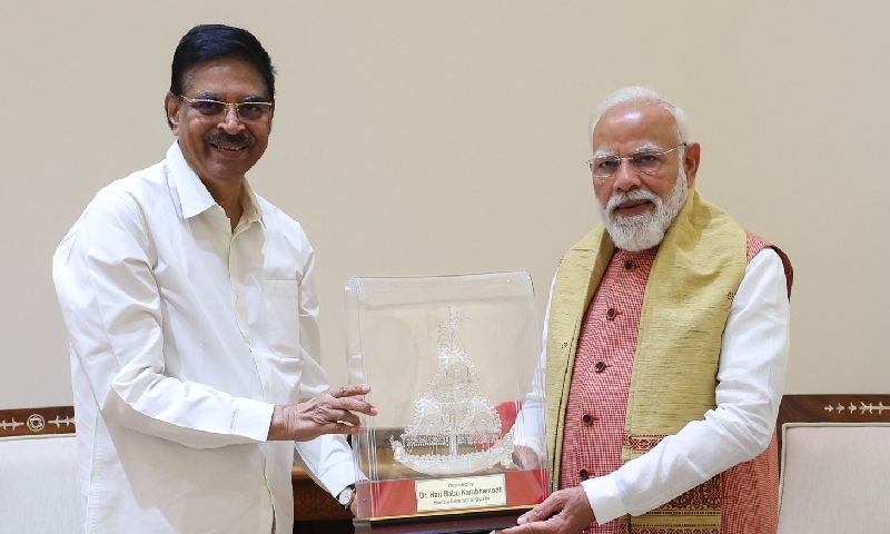 উৰিষ্যাৰ ৰাজ্যপালৰ প্ৰধানমন্ত্ৰীক সাক্ষাৎ