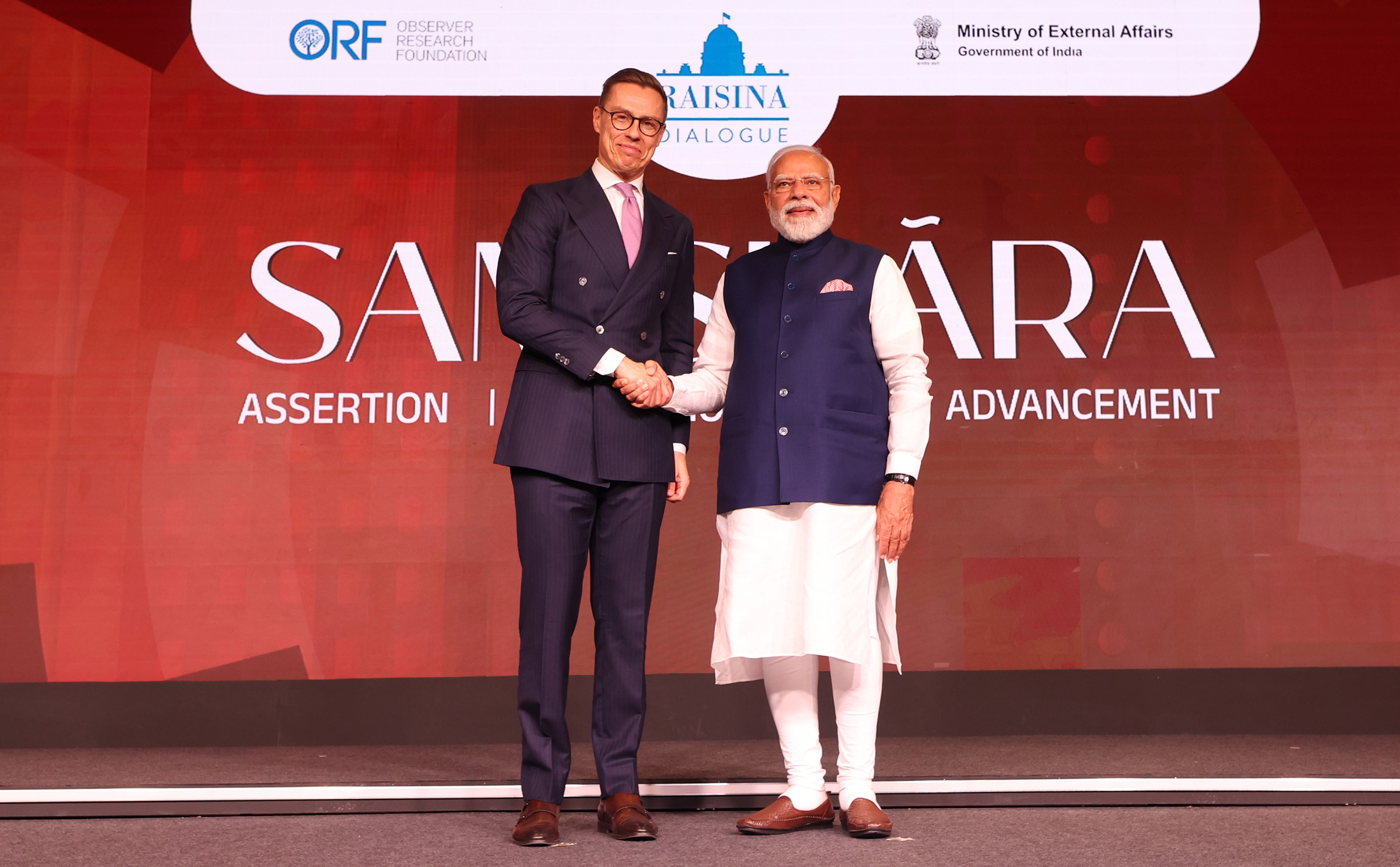 PM participates in Raisina Dialogue, in New Delhi on March 05, 2026.