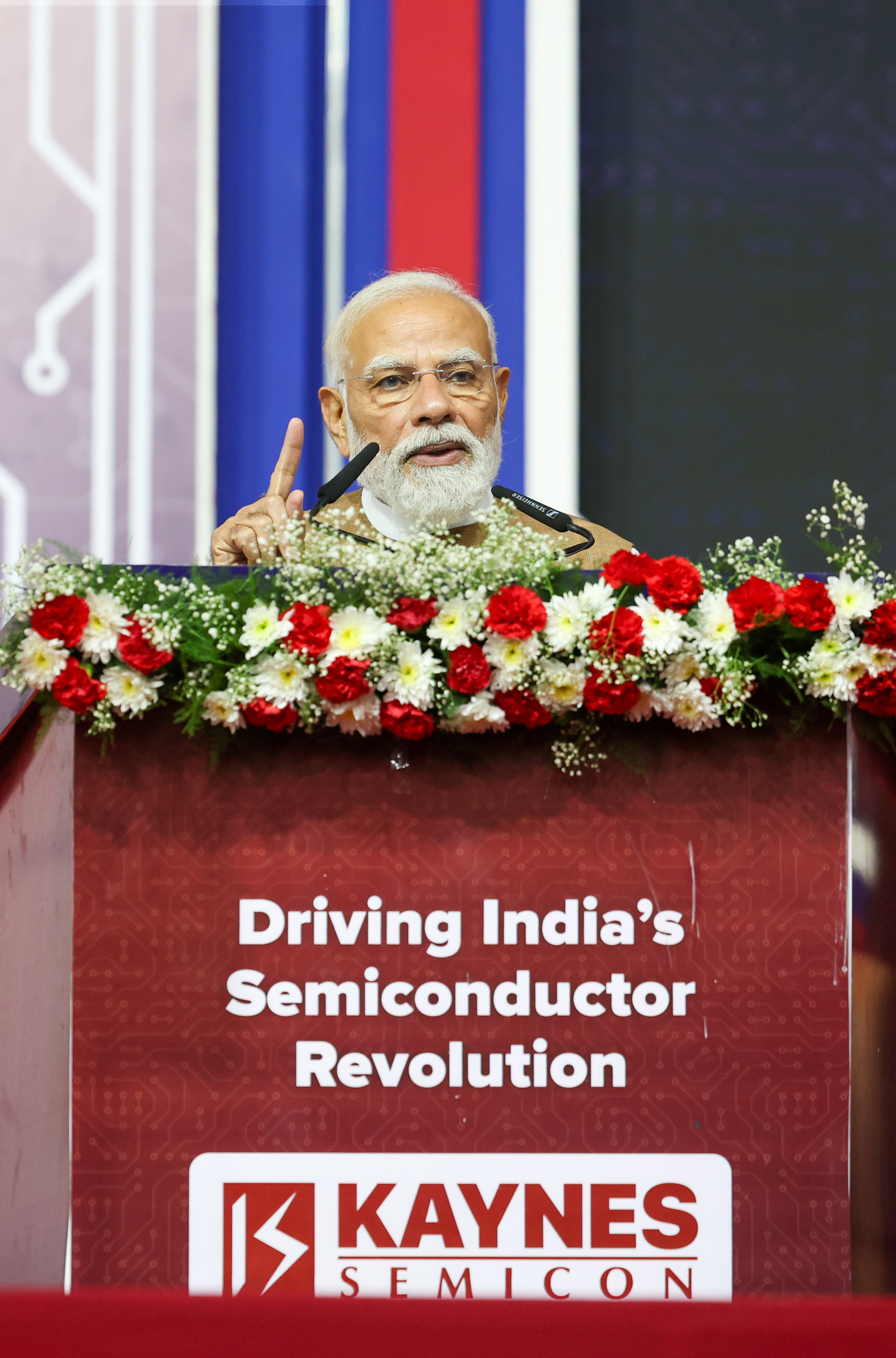 PM’s speech during inauguration of the Kaynes Semicon Plant at Sanand, Gujarat