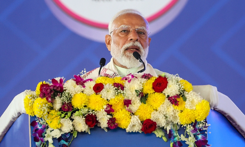 PM’s address at the launch of various development projects in Delhi