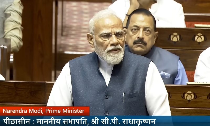 PM’s remarks in the Rajya Sabha