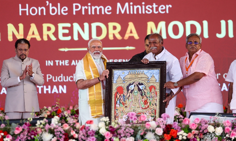 His Addresses PM shares glimpses of his address during inauguration, dedication to ...