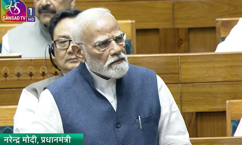 PM shares highlights from his remarks in the Lok Sabha