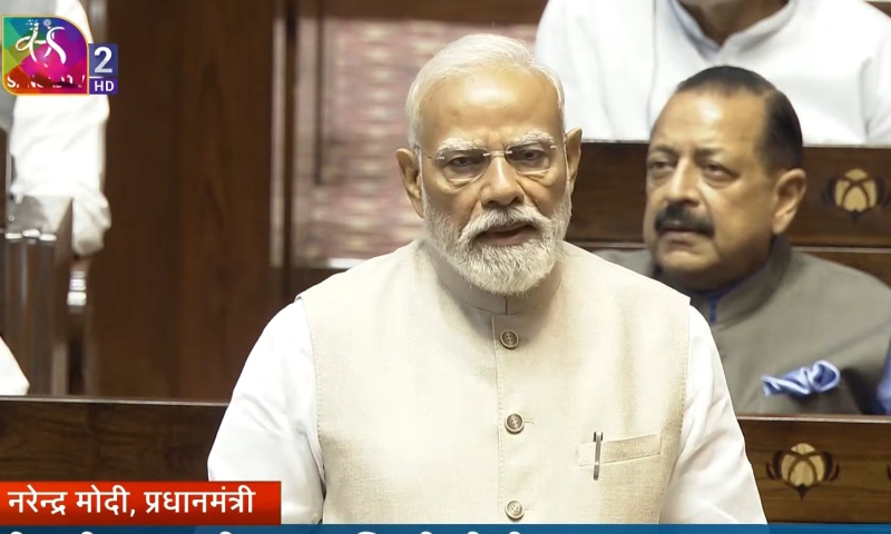 PM’s remarks in the Rajya Sabha