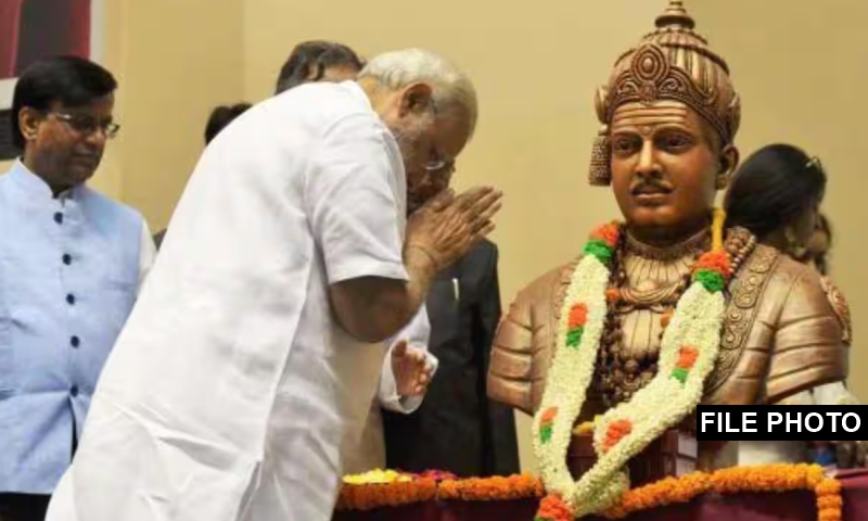 PM pays homage to Jagadguru Basaveshwara on Basava Jayanthi