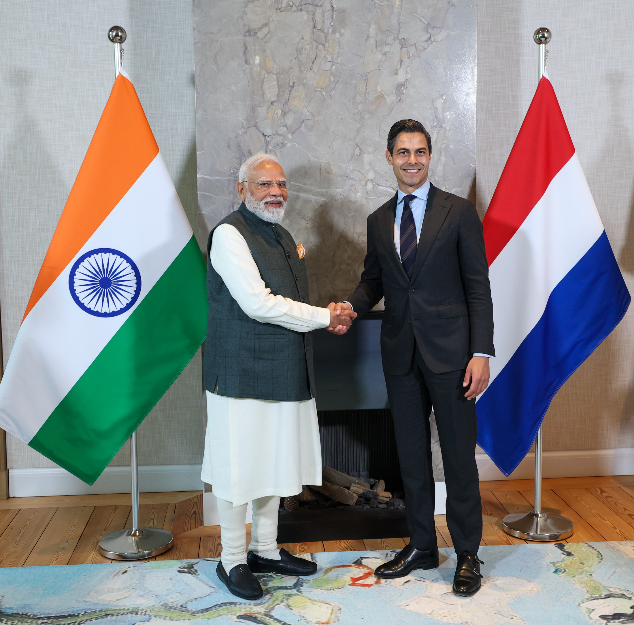 भारत के प्रधानमंत्री की नीदरलैंड यात्रा पर भारत-नीदरलैंड संयुक्त वक्तव्य