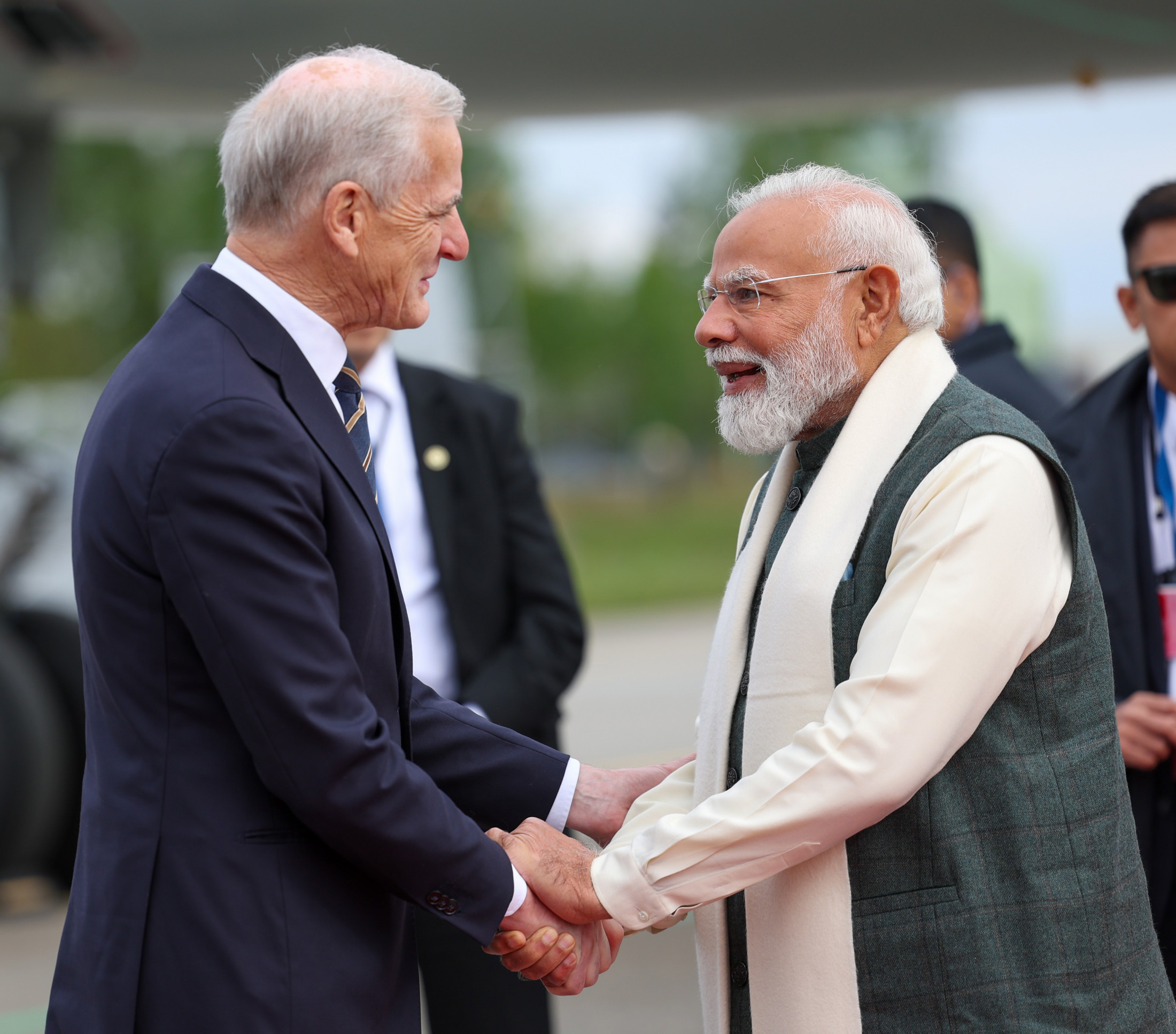 PM arrives in Oslo, Norway on May 18, 2026.