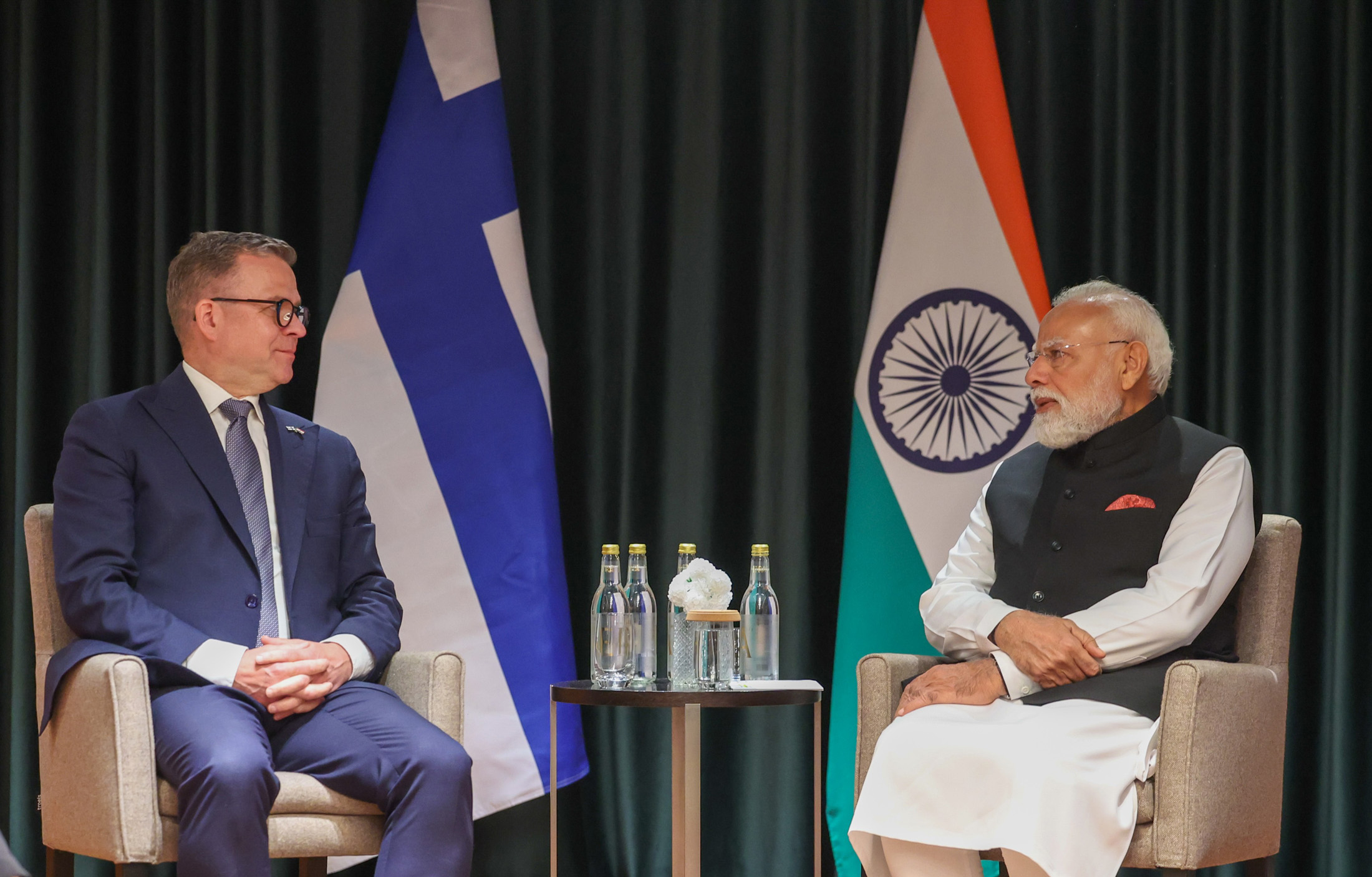 PM’s meeting with Prime Minister of Finland on the margins of the 3rd India-Nordic Summit