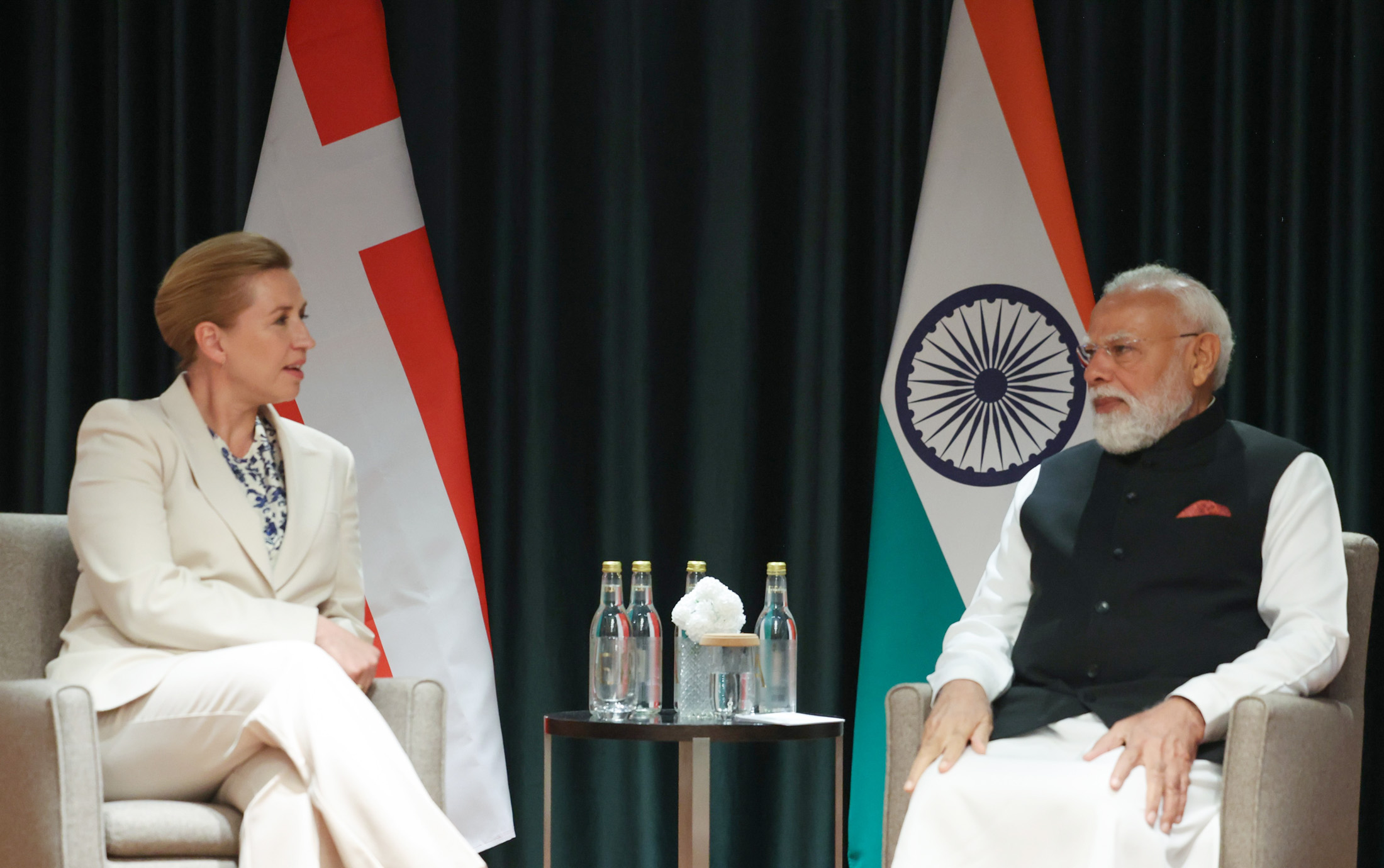 PM’s meeting with Acting Prime Minister of Denmark on the margins of the 3rd India-Nordic Summit