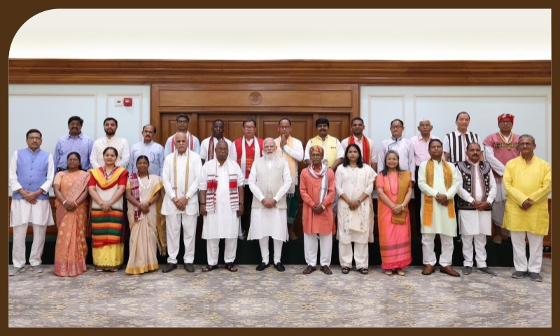 PM meets representatives of Janjati Suraksha Manch