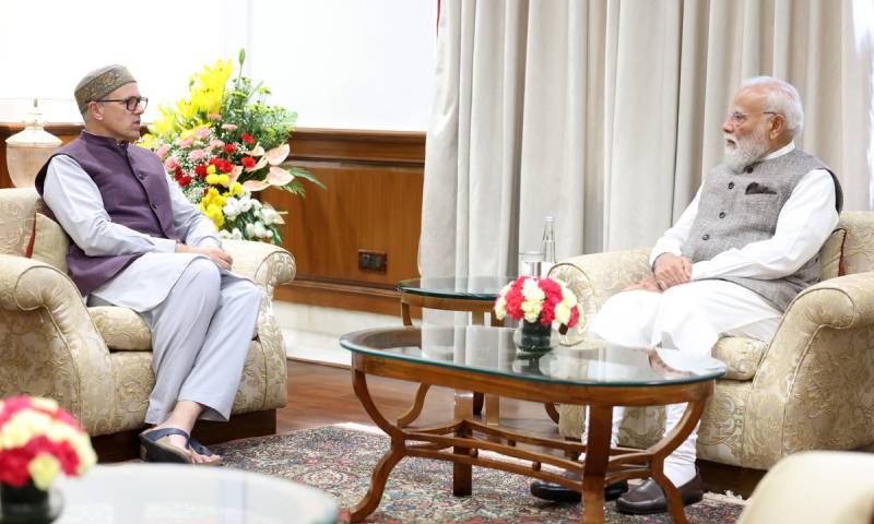 Chief Minister of Jammu and Kashmir meets PM