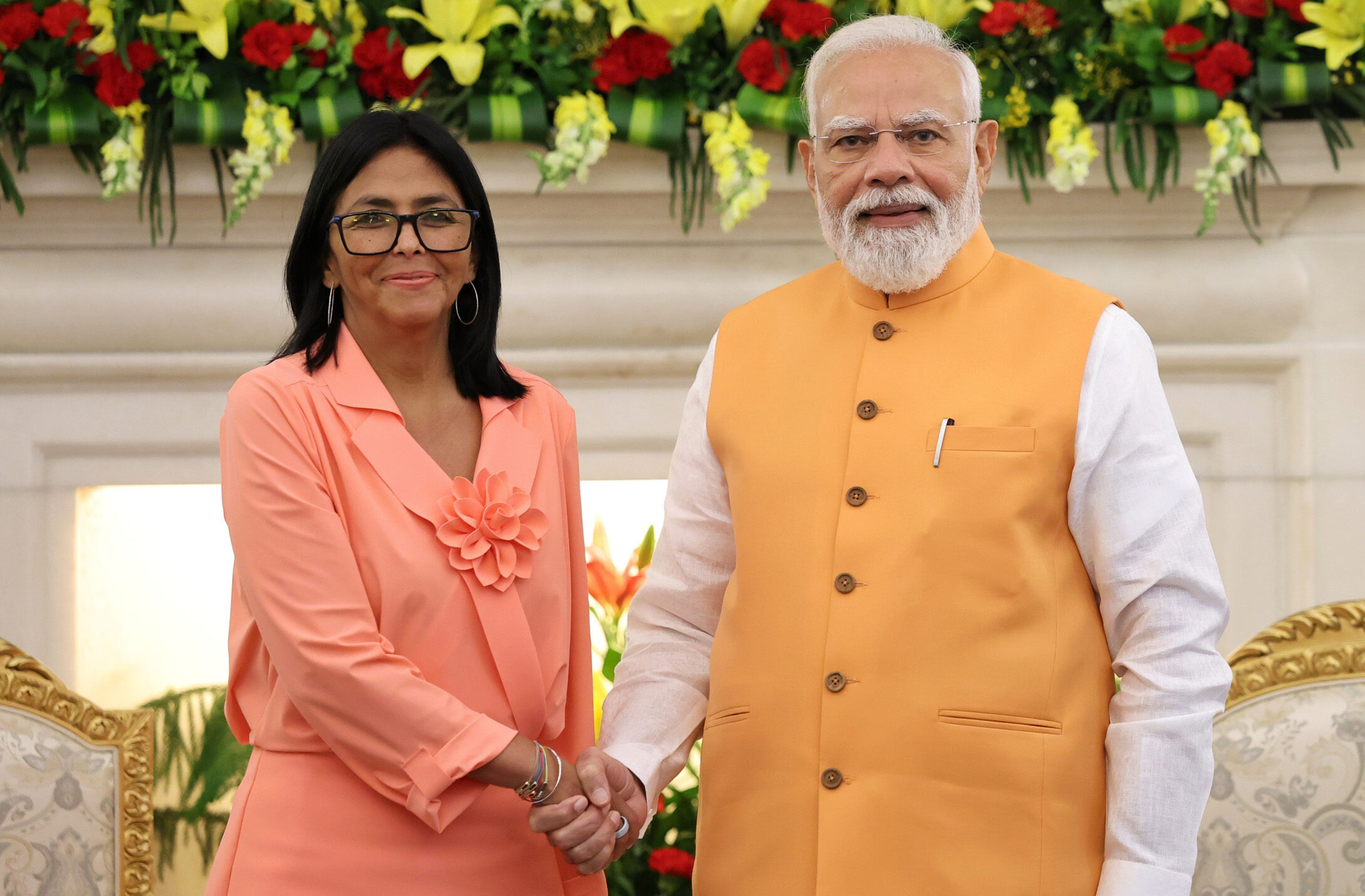 Acting President of Venezuela meets PM